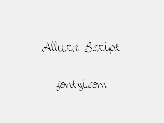 Allura Script