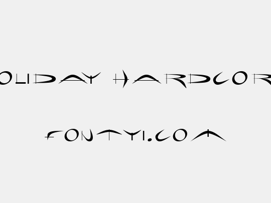Holiday hardcore
