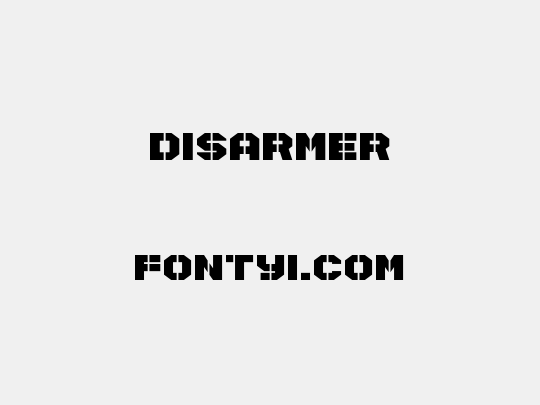 Disarmer