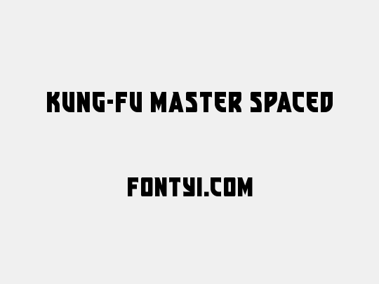 Kung-Fu Master Spaced