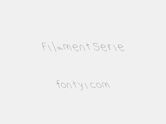Filament Serie