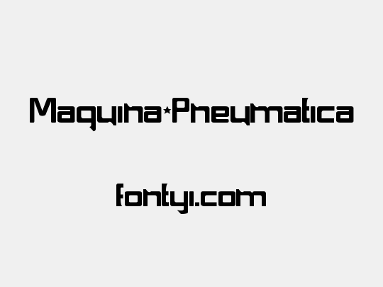Maquina Pneumatica