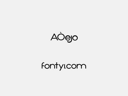 AÒejo