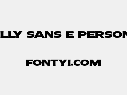 Molly Sans E PERSONAL