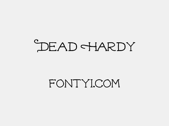 Dead Hardy
