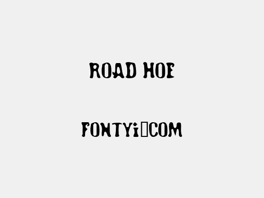 Road Hoe