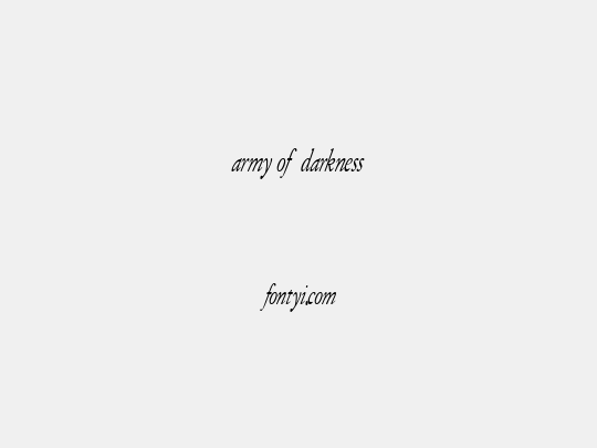 Army of Darkness