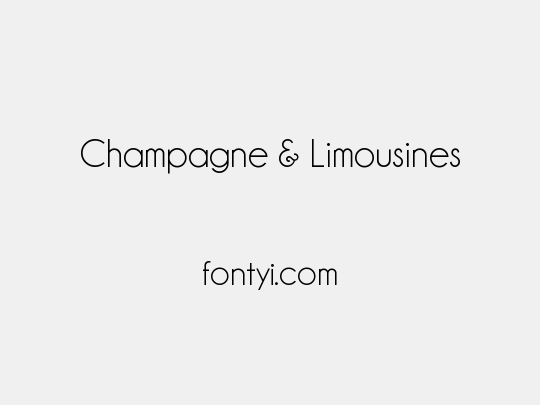 Champagne & Limousines