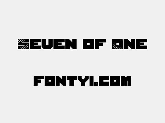 Seven of One