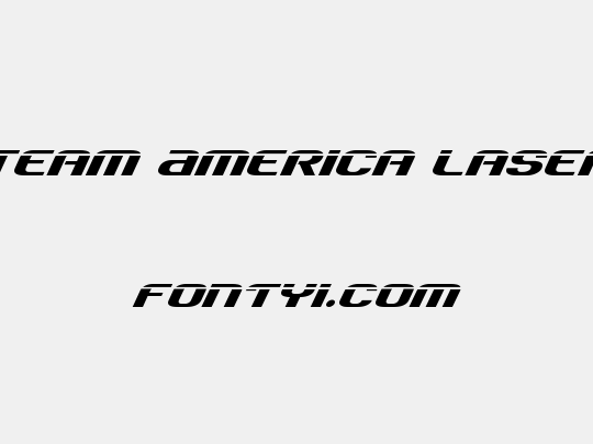 Team America Laser
