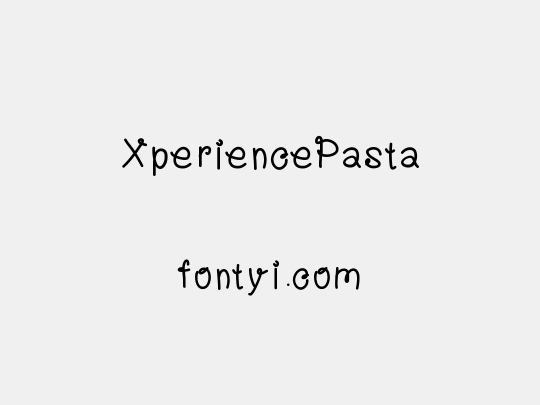 XperiencePasta