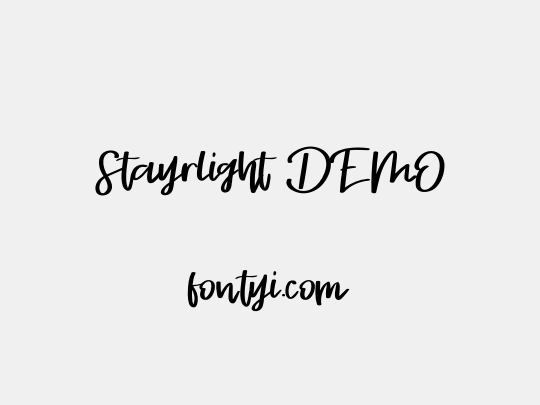 Stayrlight DEMO