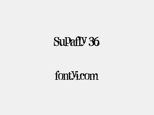 Supafly 36