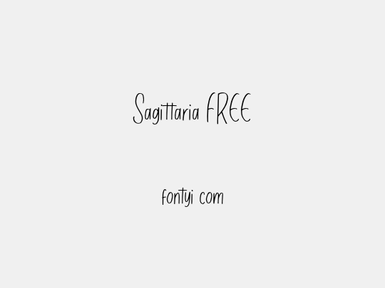 Sagittaria FREE