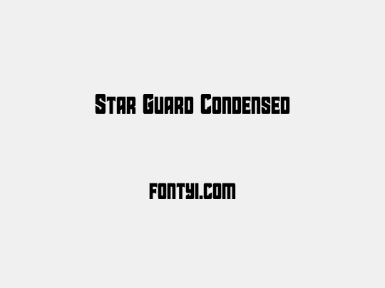 Star Guard Condensed