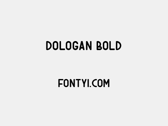 DOLOGAN bold