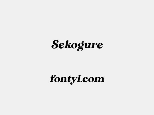 Sekogure
