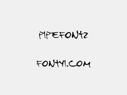 PipeFont2