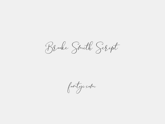 Brooke Smith Script