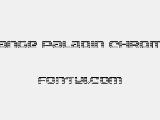 Range Paladin Chrome