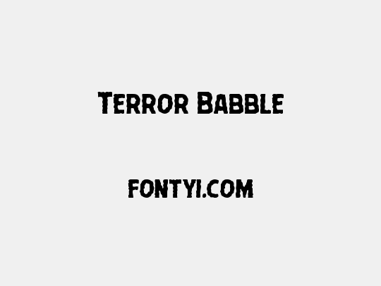 Terror Babble