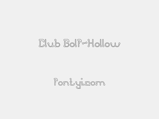 Club Golf-Hollow