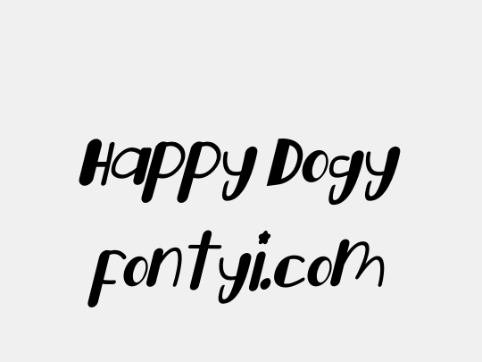 Happy Dogy
