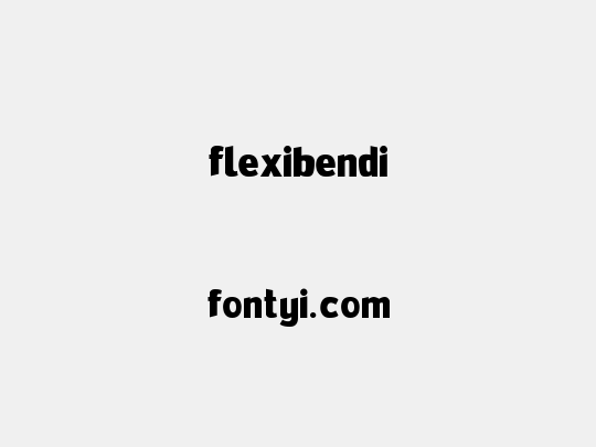 FlexiBendi
