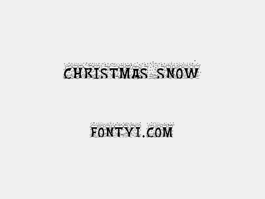 Christmas Snow