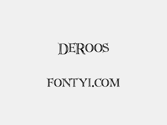 DeRoos