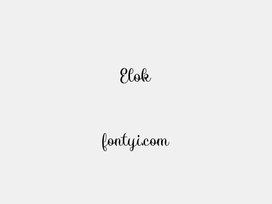 Elok
