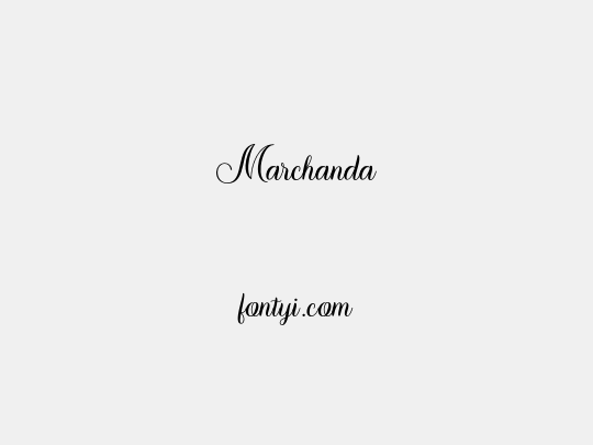 Marchanda