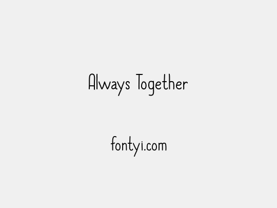 Always Together