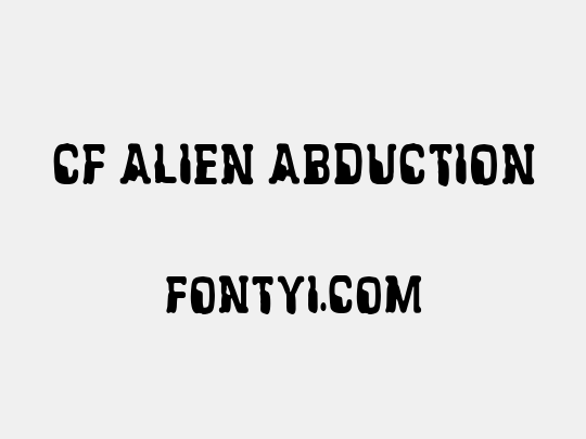 CF Alien Abduction