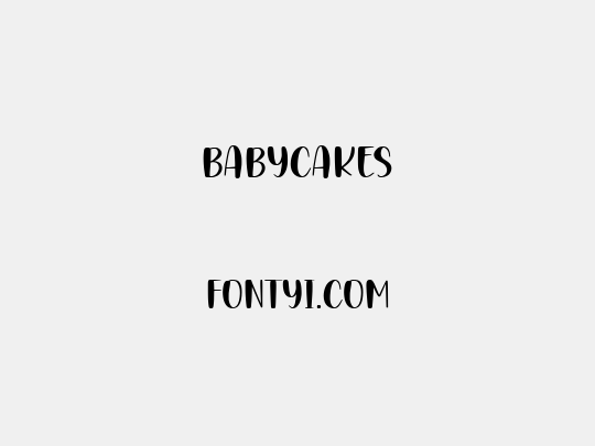 BABYCAKES