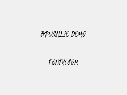 Brushlie Demo