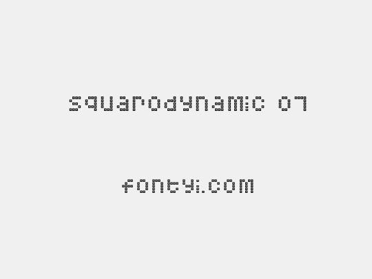 Squarodynamic 07