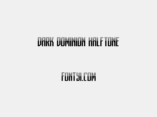 Dark Dominion Halftone