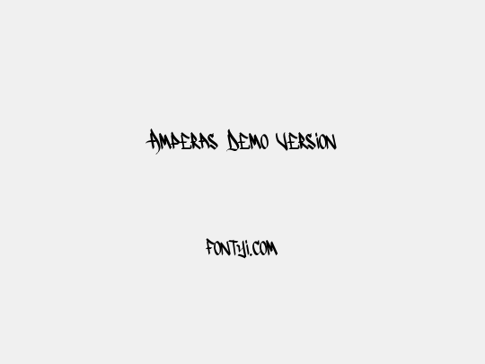 Amperas Demo Version