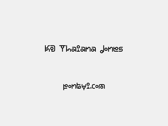 KD Thaiana Jones