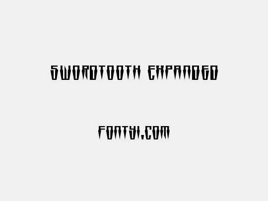 Swordtooth Expanded