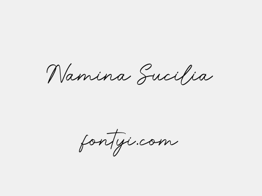 Namina Sucilia