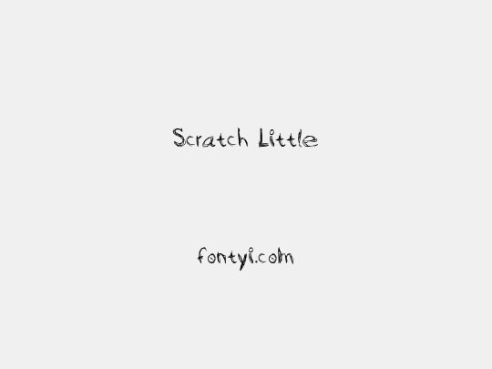 Scratch Little
