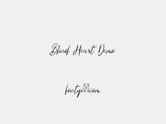 Blind Heart Demo