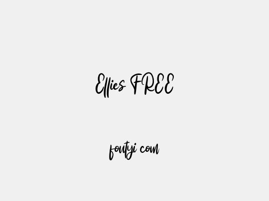 Ellies FREE