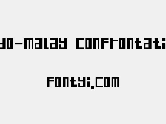 Indo-Malay Confrontation