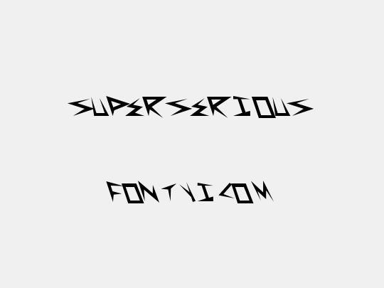 SuperSerious