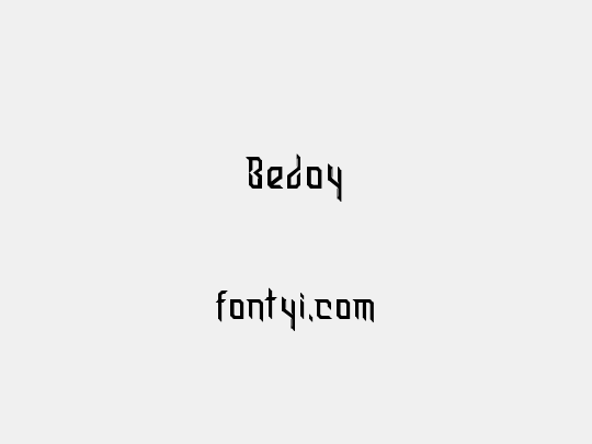 Bedoy