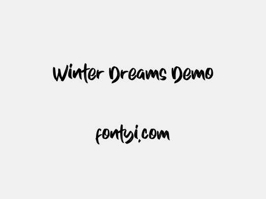 Winter Dreams Demo