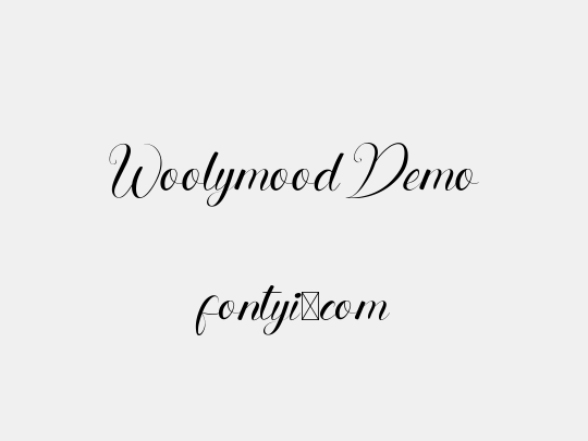 Woolymood Demo